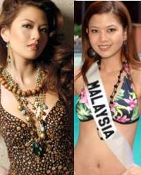 Miss Malaysia Ikut Nadine Berbikini